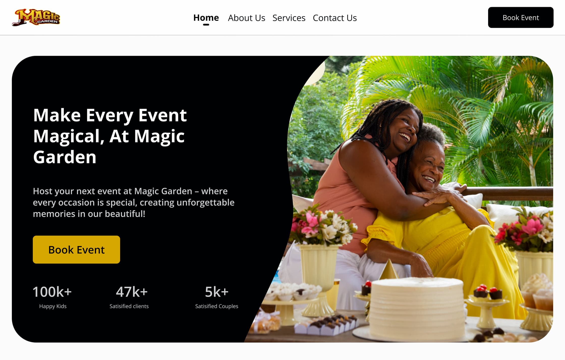 Magic Garden website
